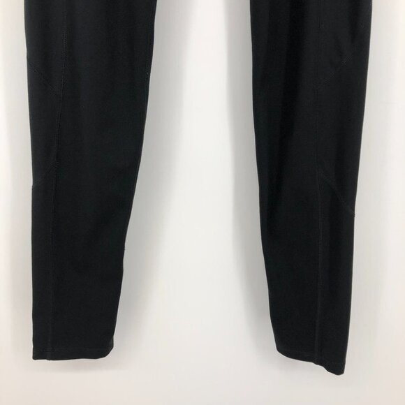 Along Fit black leggings side pocket reflective stripe size Medium - Picture 10 of 15